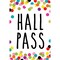 Teacher Created Resources Confetti Hall Pass with Lanyard, 4 Designs, 12PK 20319 - alternate 2